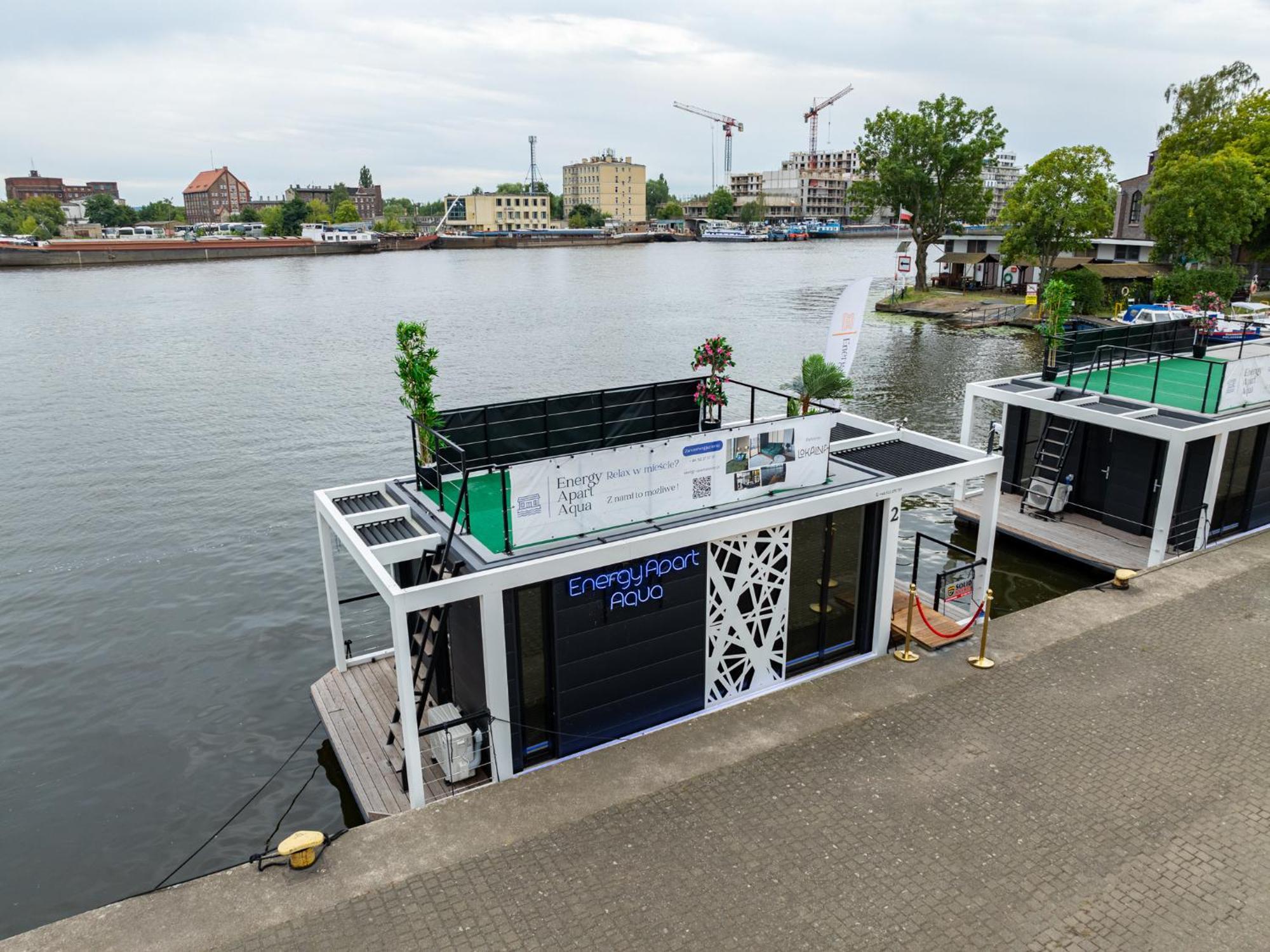 Houseboat Energyapart Stettino Esterno foto